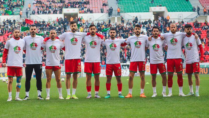 Amedspor Maç Öncesi Isınmada