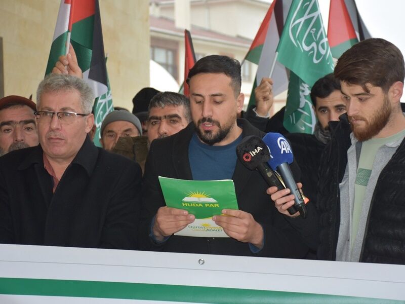 Sirnak Filistin Protesto