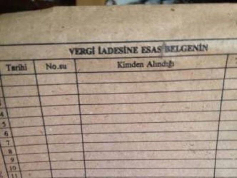 Vergi İade Zarfı