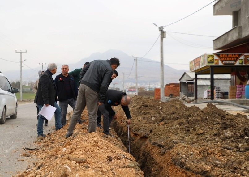 Ergani İlçesi'ne yeni içme suyu şebekesi