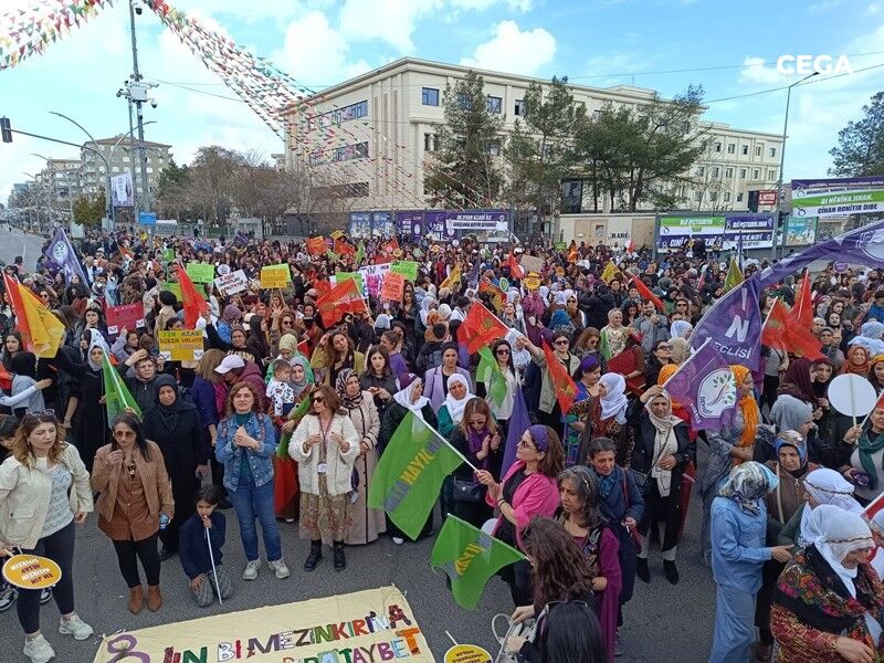 Diyarbakir Kadin Mitingi
