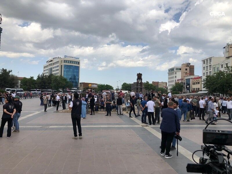 Kobani Protesto Dagkapi Diyarbakir