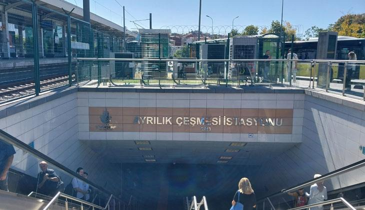 Marmaray seferleri durdu