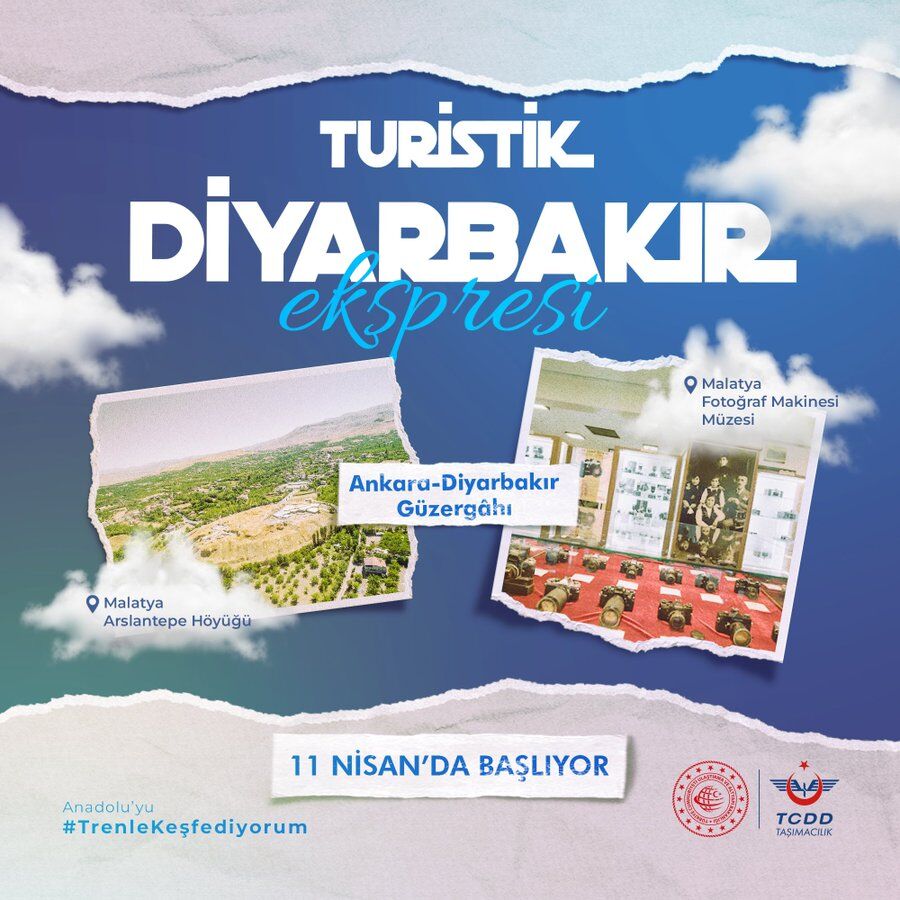 Diyarbakır ile ilgili TCDD paylaşımda bulundu