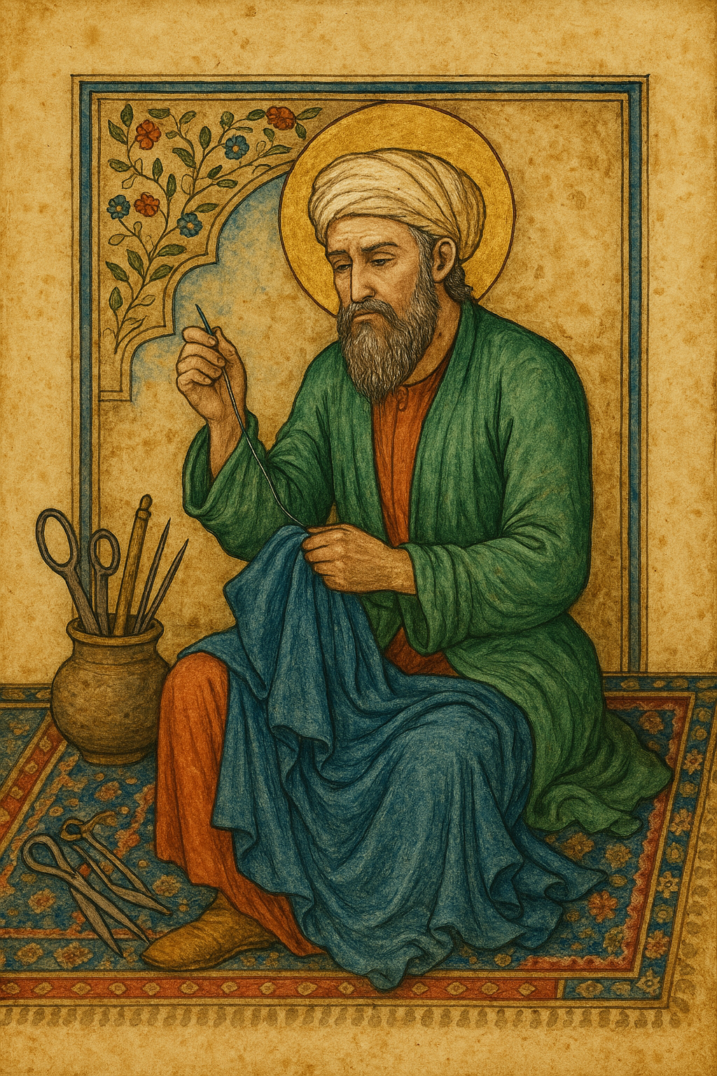 Terzilerin piriydi iğneyle tarih yazdı