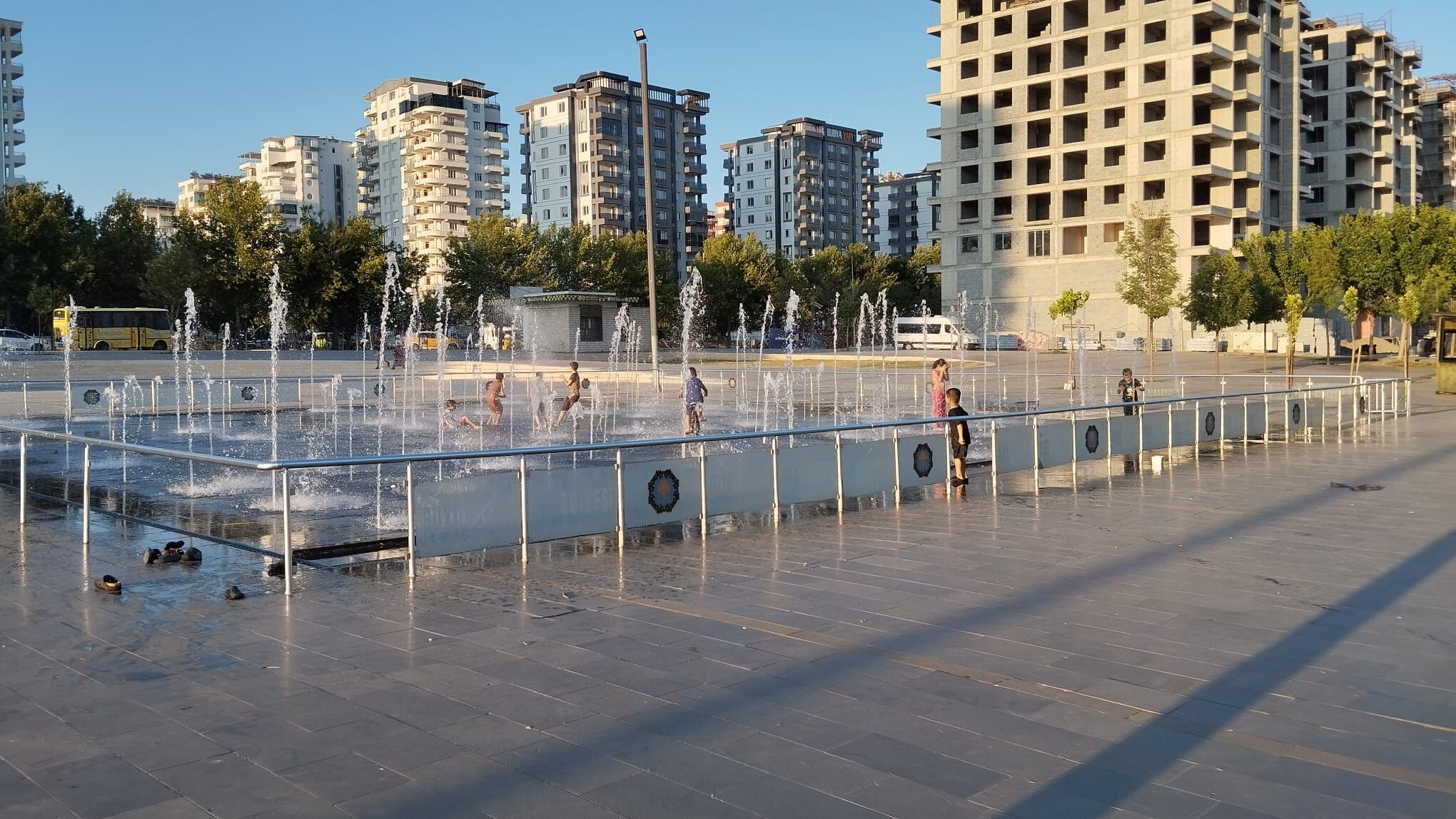 Diyarbakır’da süs havuzu tehlikesi