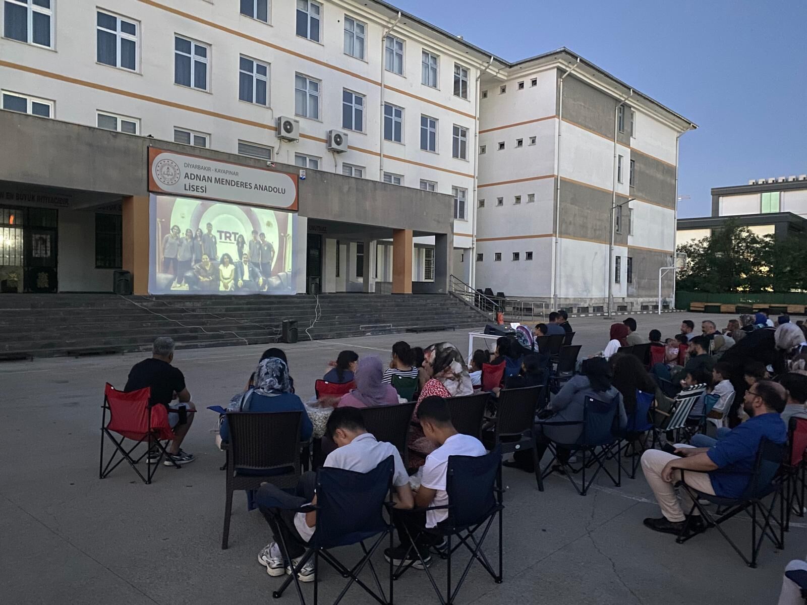 Diyarbakır'da açık hava sinema etkinliği