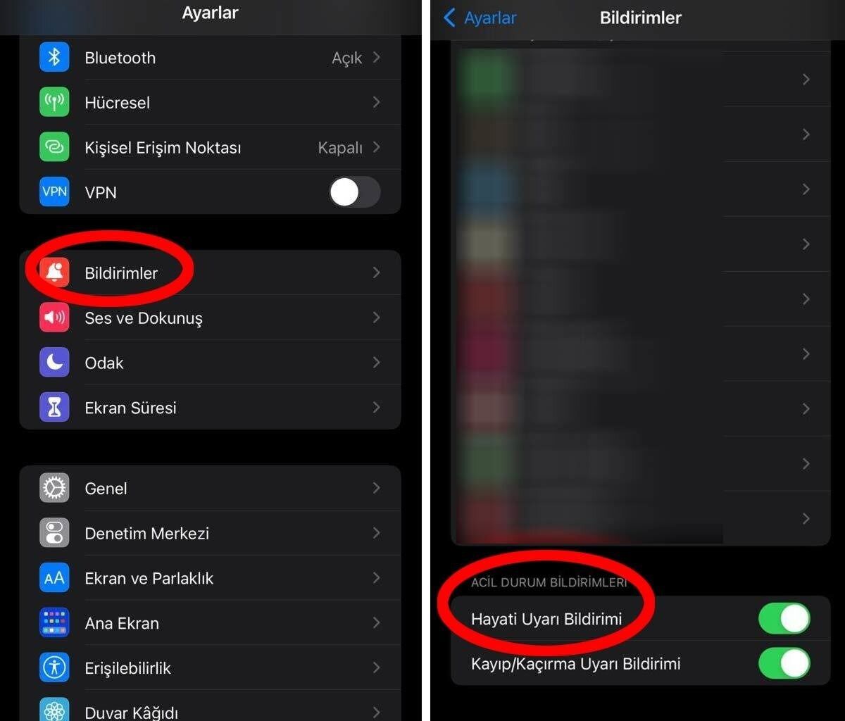 Iphone Deprem Uyarıjpg