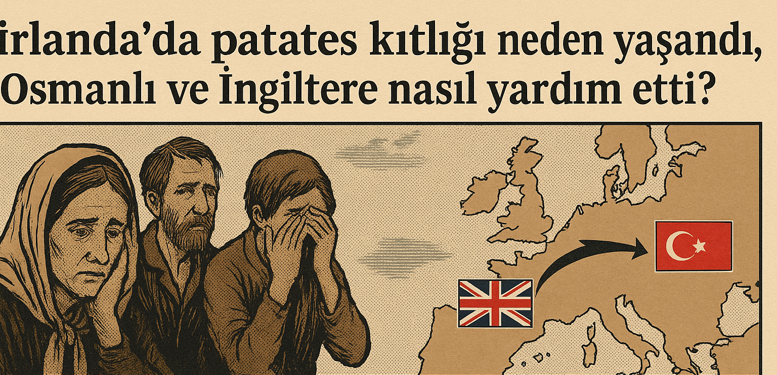 Patates kıtlığı binlerce insanın ölümüne yol açmış!