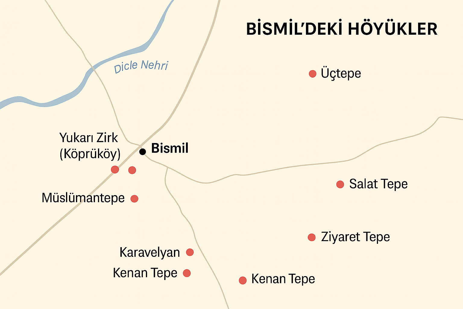  Diyarbakır’ın Bismil ilçesi Ergani'den daha eski çıktı