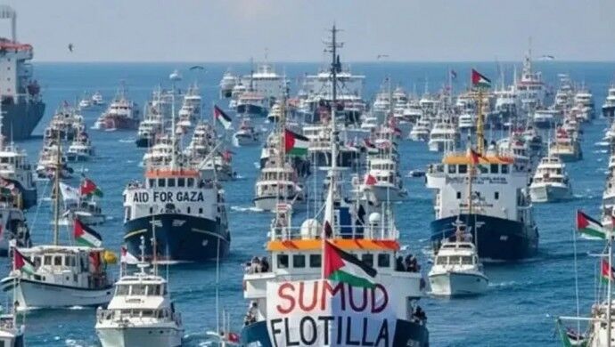 Sumud Filosu Saldiri