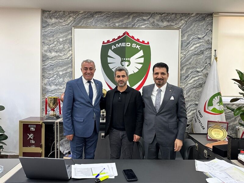 Amedspor Baskanina Ziyaret
