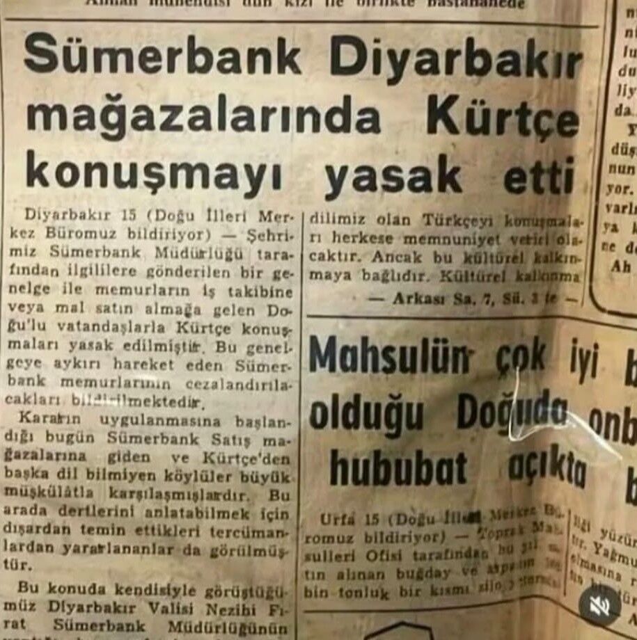 Diyarbakır’da 63 yıl önce yasak getirilmişti