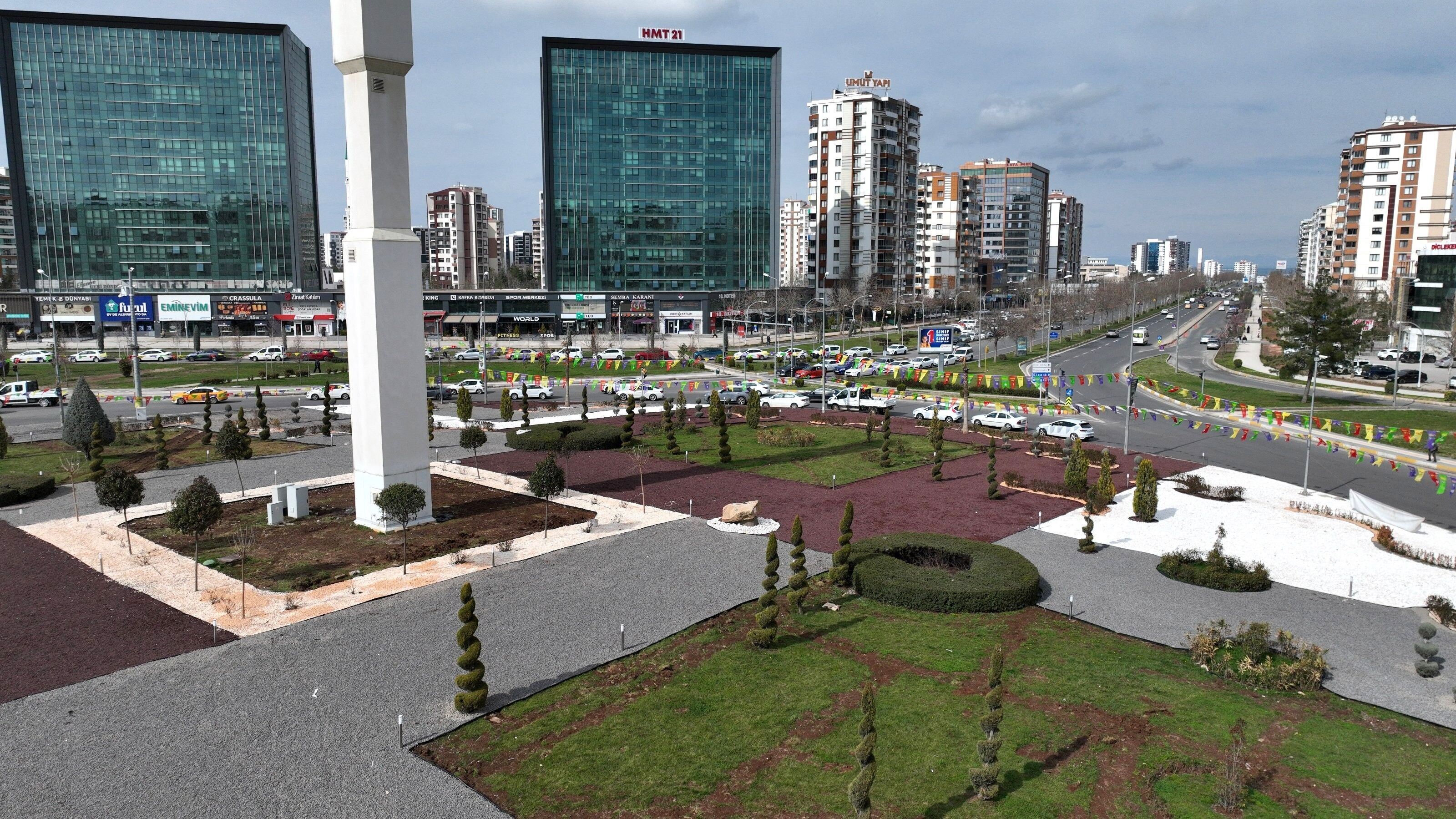  Diyarbakır dünya kavşağı yenilendi