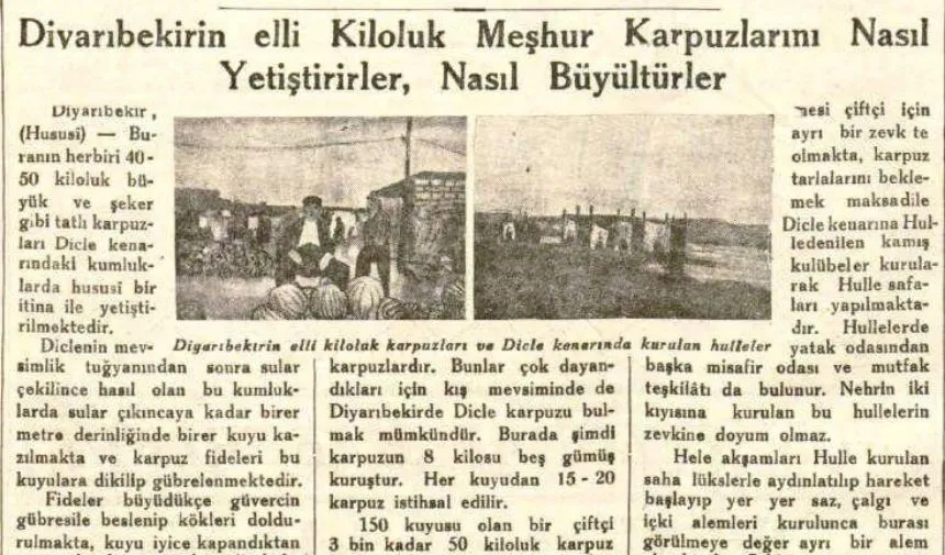 Diyarbakır'ın eski gazetelerinden ilginç manşetler