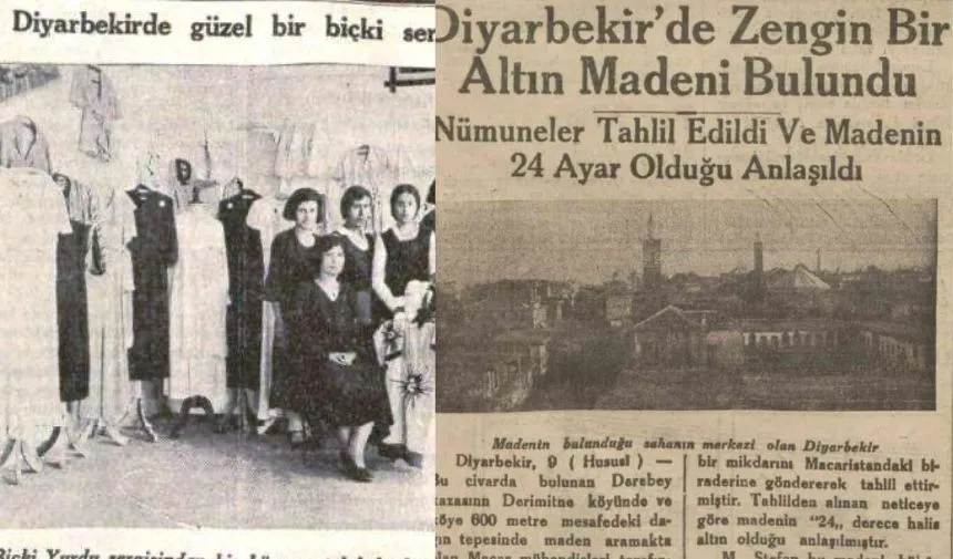Diyarbakır'ın eski gazetelerinden ilginç manşetler