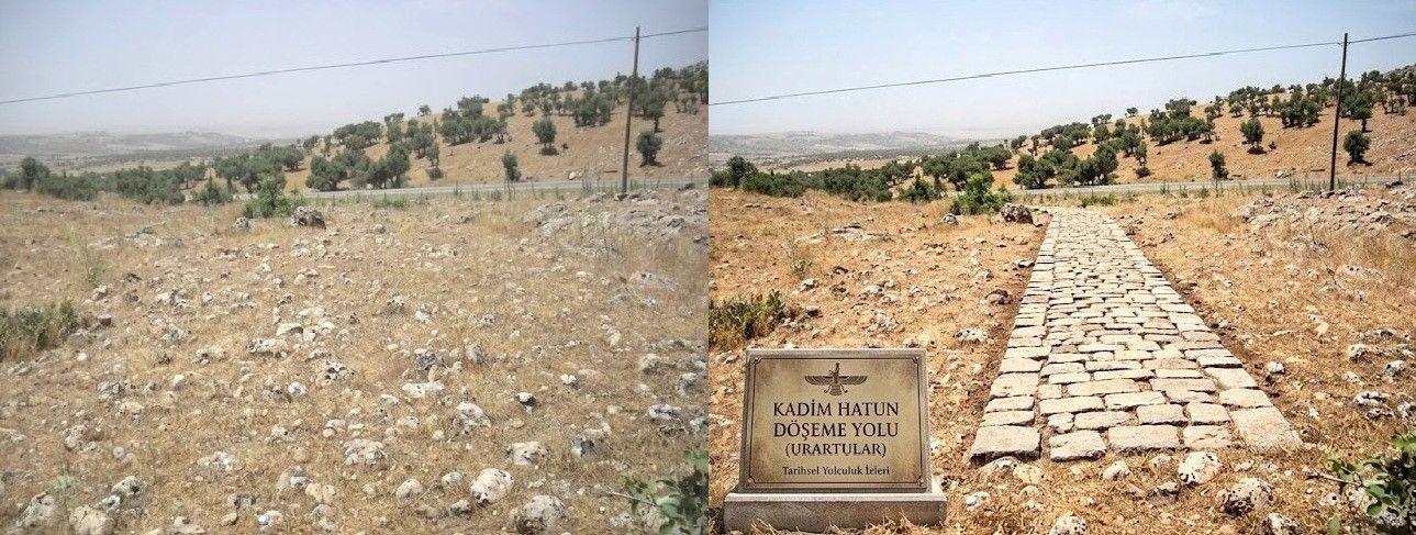 Diyarbakır’daki 2800 yıllık yolun arkasındaki sır: Aşkı için taş döşediler