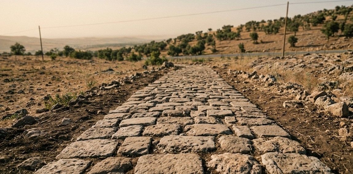 Diyarbakır’daki 2800 yıllık yolun arkasındaki sır: Aşkı için taş döşediler