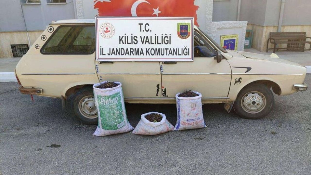 Kilis'te hırsızlık yaptığı iddiasıyla şüpheli gözaltına alındı