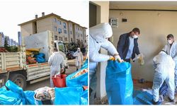Diyarbakır’da kokuların geldiği evden ne kadar çöp çıkarıldı