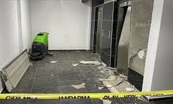 Batman'da asansörün halatı koptu