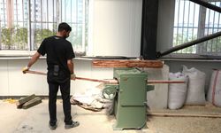 Diyarbakır'da kent mobilyaları üretiliyor