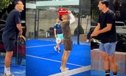 Amedsporlu futbolcular padel ile stres attı