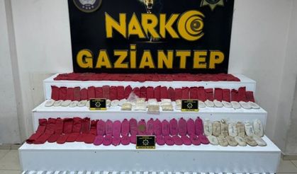 Gaziantep'te 30 kilogram esrar ele geçirildi