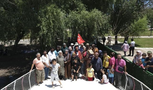 Gölbaşı Tabiat Parkı'nda doğa kampı