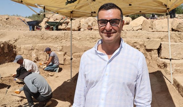 Mardin Dara Antik Kenti'nde 1500 yıllık mozaik bulundu
