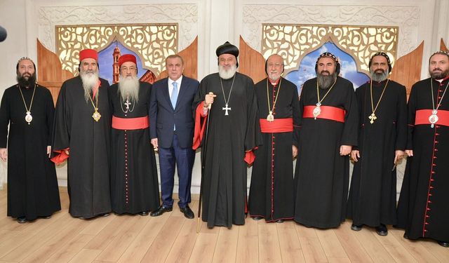 Süryani Ortodoks Kilisesi Patriği Midyat'ta