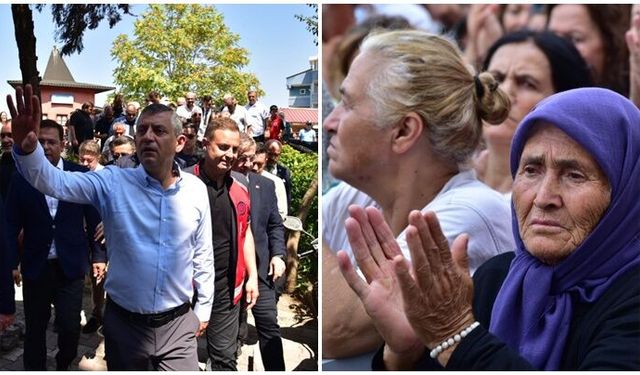 CHP Genel Başkanı Özel, Sındırgı'da