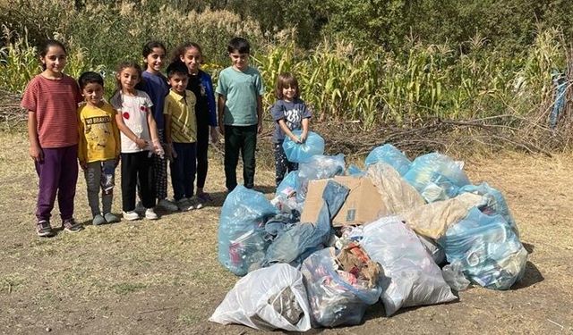 Hakkari'de minik ellerden çevre duyarlılığı