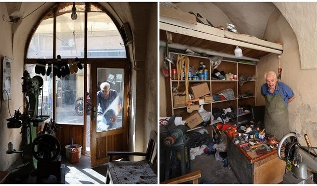 5 metrekarelik alanda 50 yıldır çalışıyor