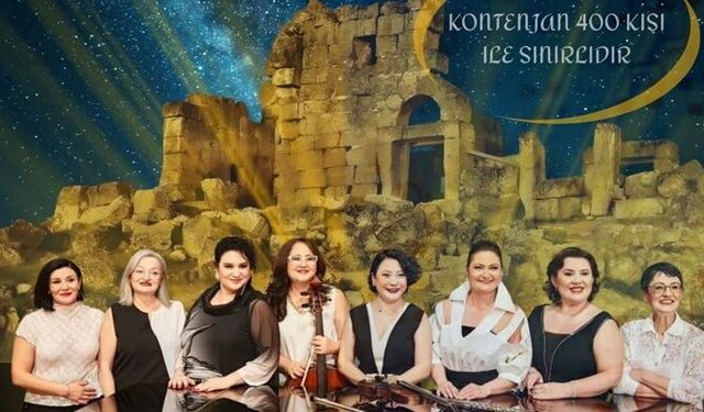 Zerzevan Kalesinde Allegra Ensemble konseri var