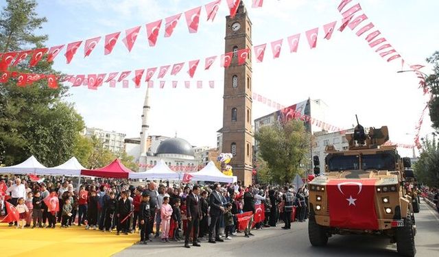 Siirt, Batman ve Mardin'de 29 Ekim kutlamaları