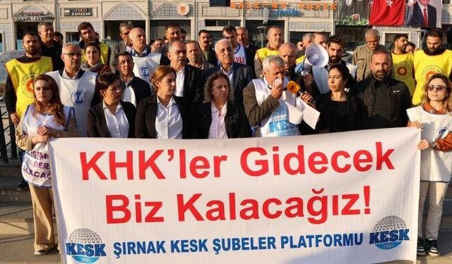 KESK KHK'liler için yasal düzenleme istedi