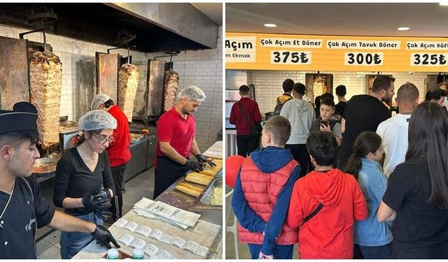 29 Ekim’e özel: Tavuk döner ayran 29 lira