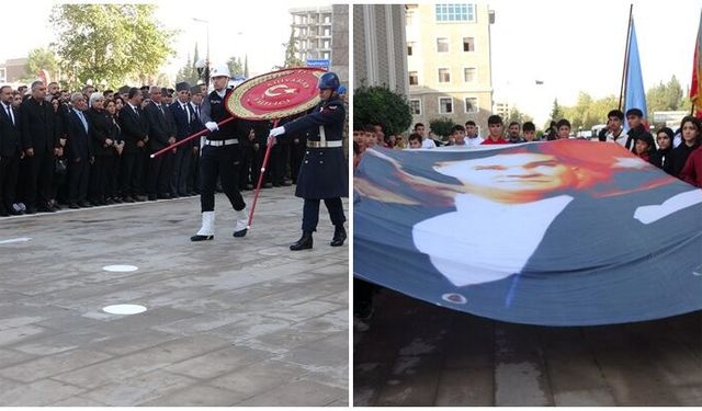 Şanlıurfa ve Adıyaman'da 10 Kasım anması