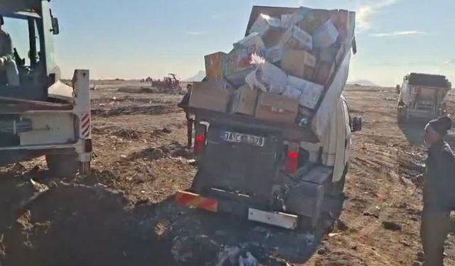 Van'da 2 ton bozuk gıda ele geçirildi