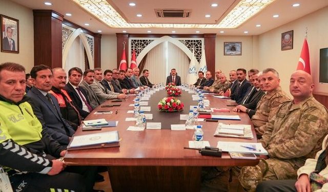 Hakkari’de karla mücadele toplantısı