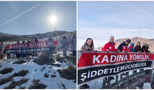 Hazarbaba’da şiddete karşı uyarı mesajı