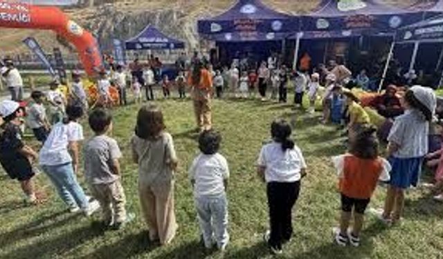 Tatilin son gününde minikler gönüllerince eğlendi
