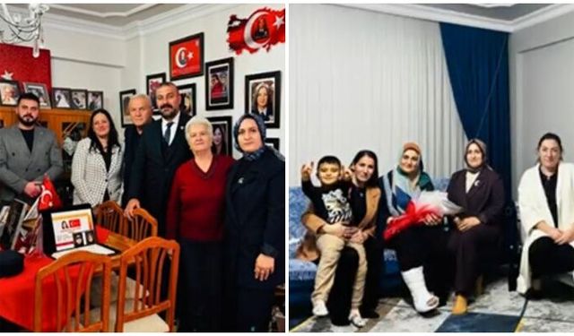 MHP’den Edirne’de "Hayırlı Günler Komşum” ziyareti