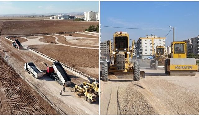 Nusaybin'e çevre yolu yapılıyor