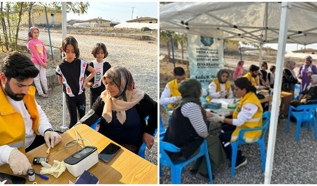 Diyarbakır Bismil’de sağlık taraması