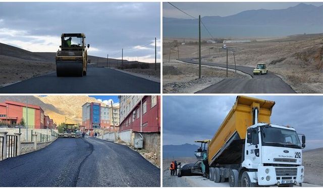 Van Büyükşehir'den asfalt çalışması