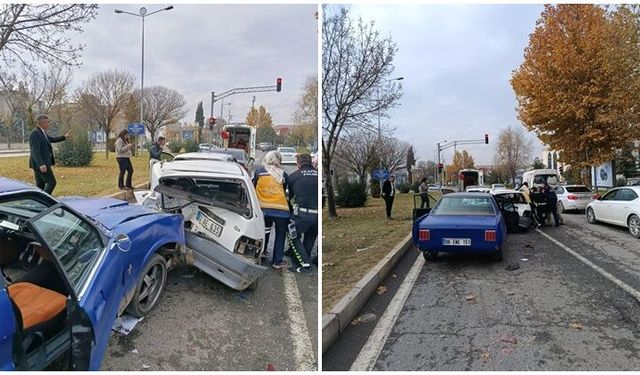 Elazığ'daki zincirleme kazada 1 yaralı
