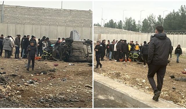 Takla atan otomobilde 2 yaralı