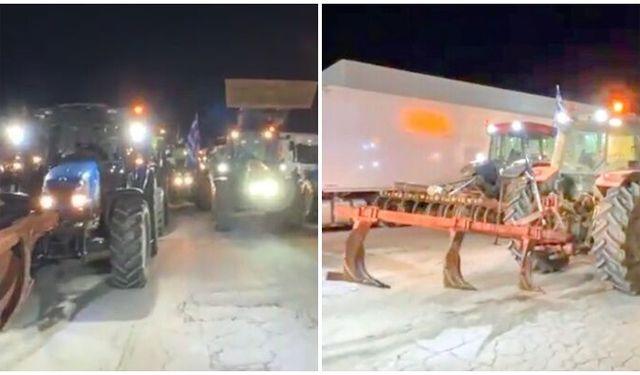 Yunanistan'da çiftçi eylemi: Türkiye sınırı kilitlendi